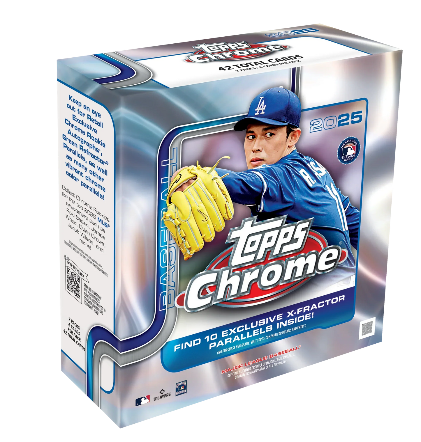 2025 Topps Chrome Baseball Mega 20 Box Case