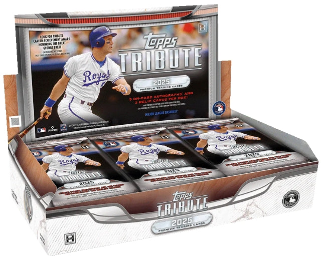 2025 Topps Tribute Baseball Hobby 4 Box Case
