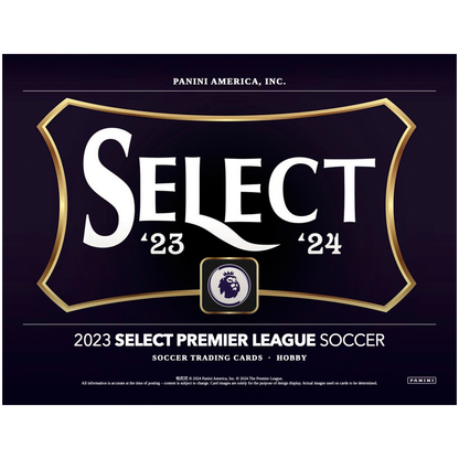 2023/24 Panini Select EPL Soccer Hobby 12 Box Case