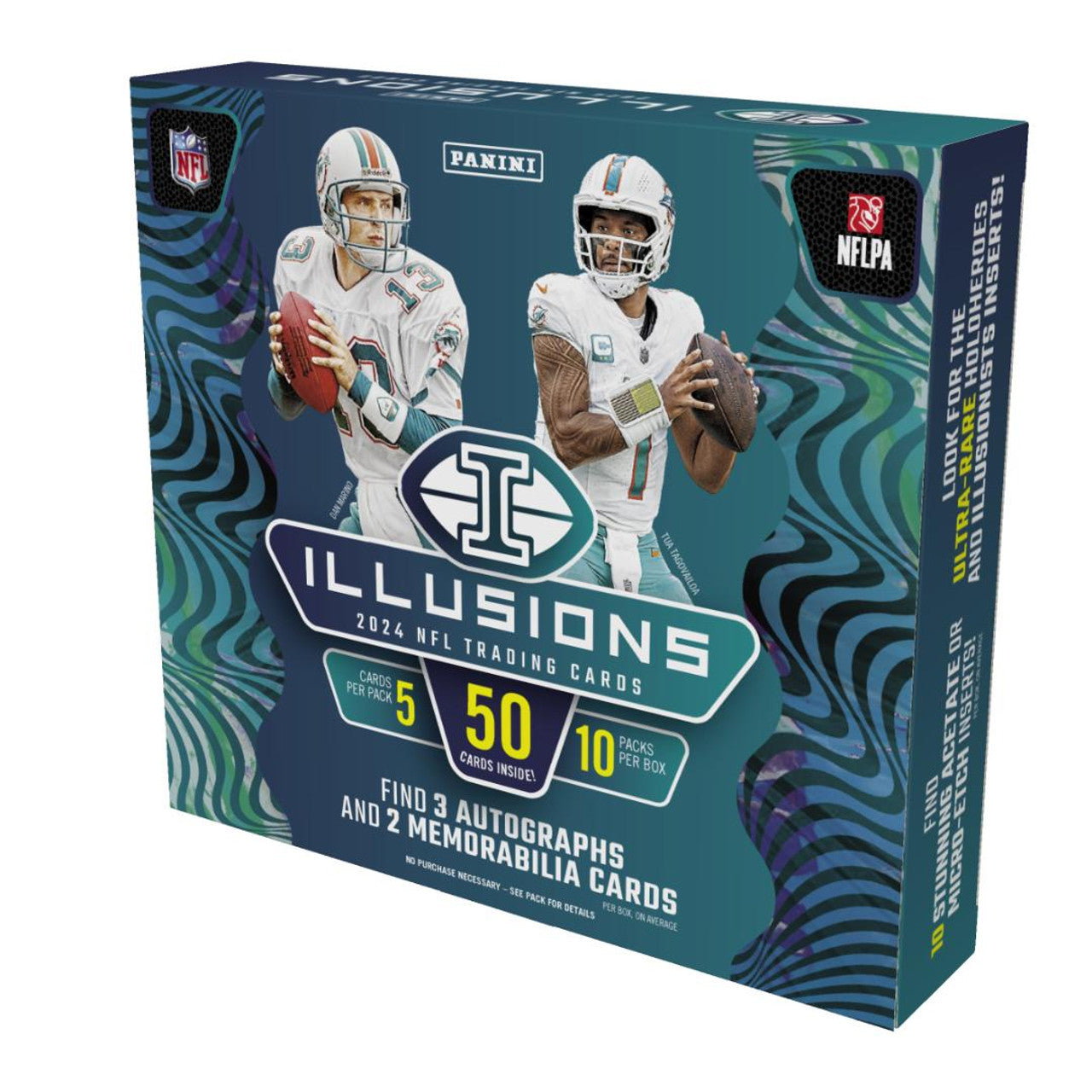 2024 Panini Illusions Football Hobby 16 Box Case