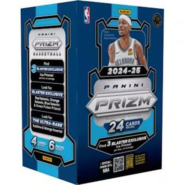 2024-25 Panini Prizm Basketball Blaster 20 Box Case (Ice Prizm)