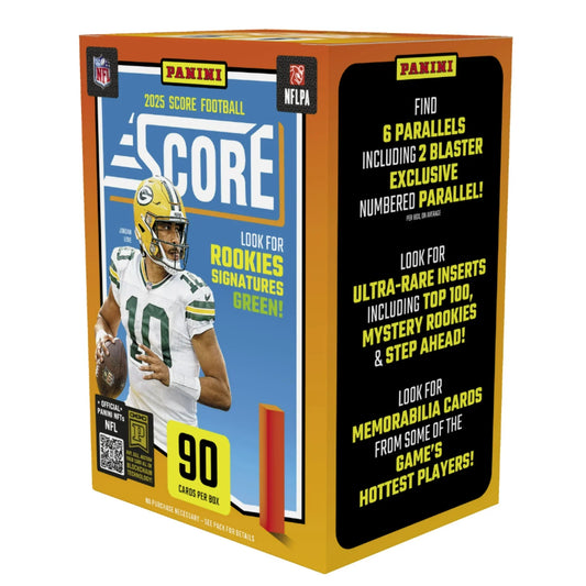 2025 Panini Score Football Hobby Blaster 20 Box Case