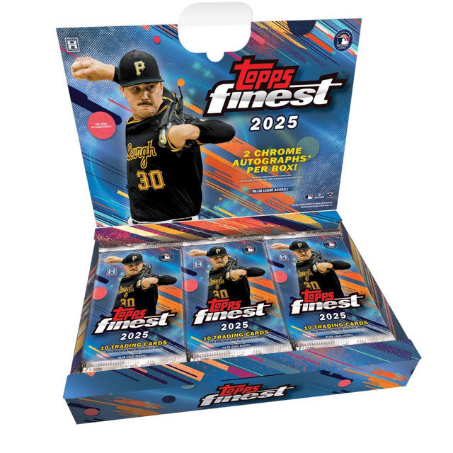 2025 Topps Finest Baseball Hobby 8 Box Case