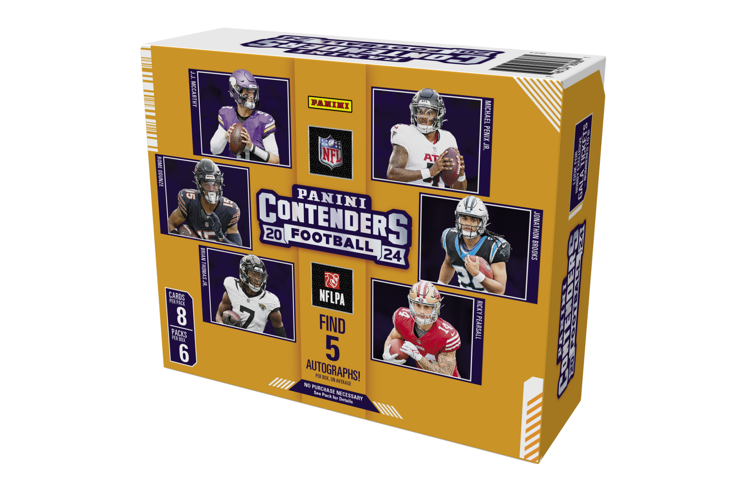 2024 Panini Contenders Football Hobby 12 Box Case