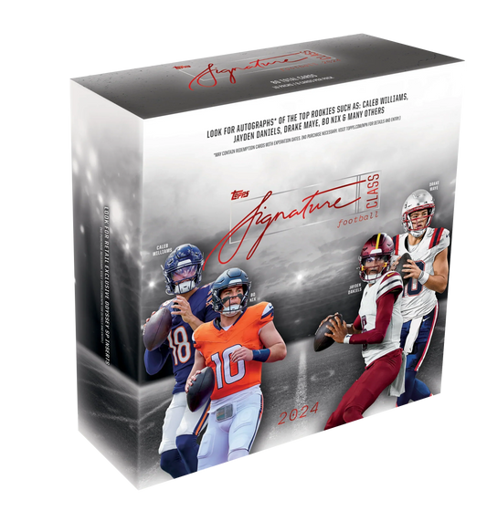 2024 Topps Signature Class Football Mega 20 Box Case