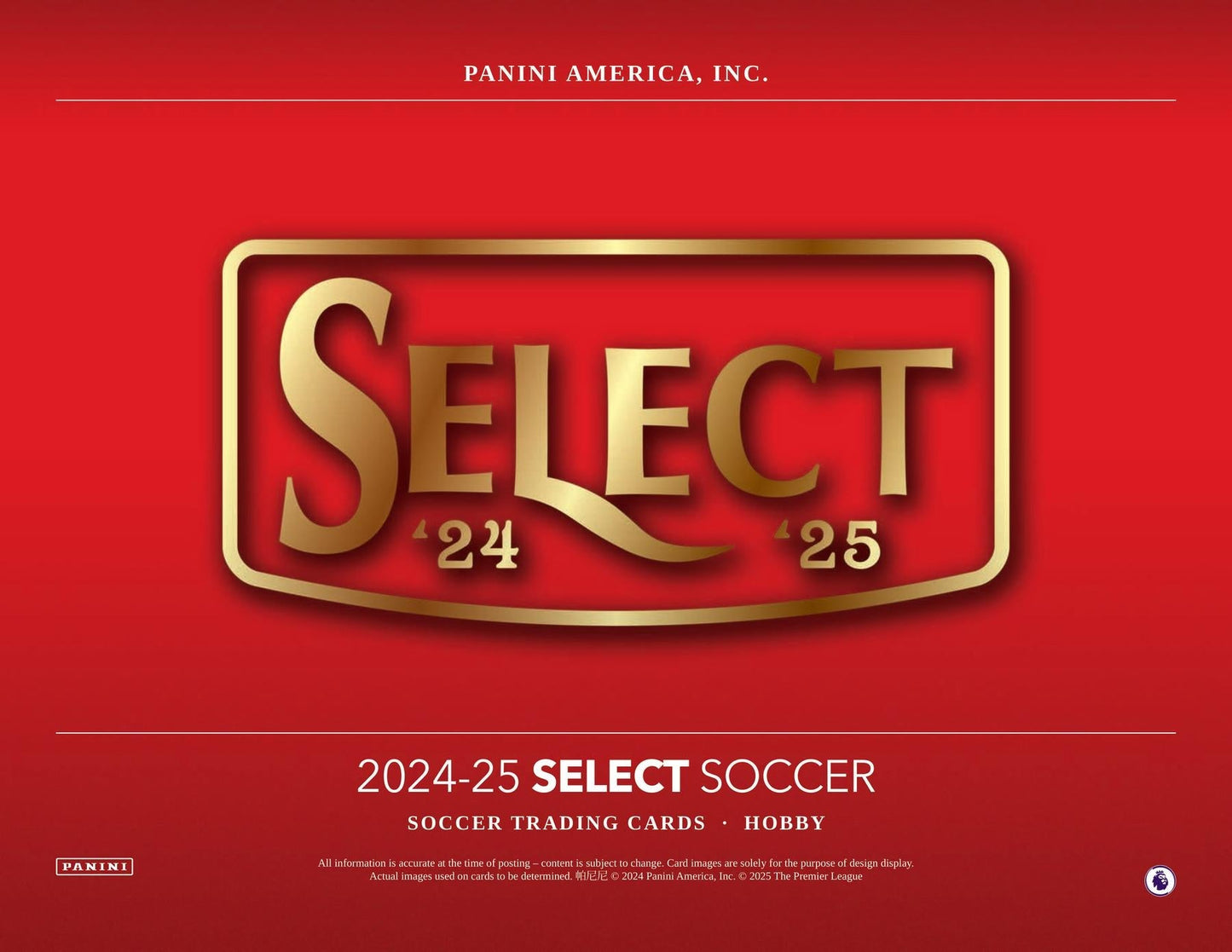 2024-25 Panini Select Premier League Soccer Mega 20 Box Case