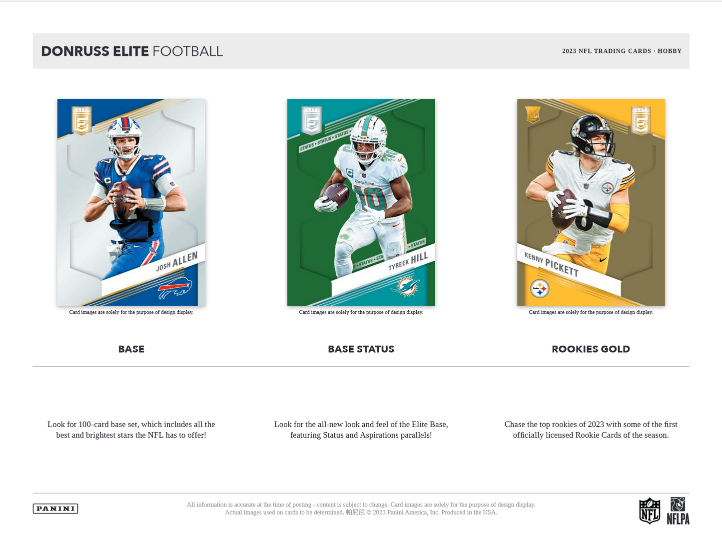 2023 Panini Donruss Elite Football Hobby 12 Box Case