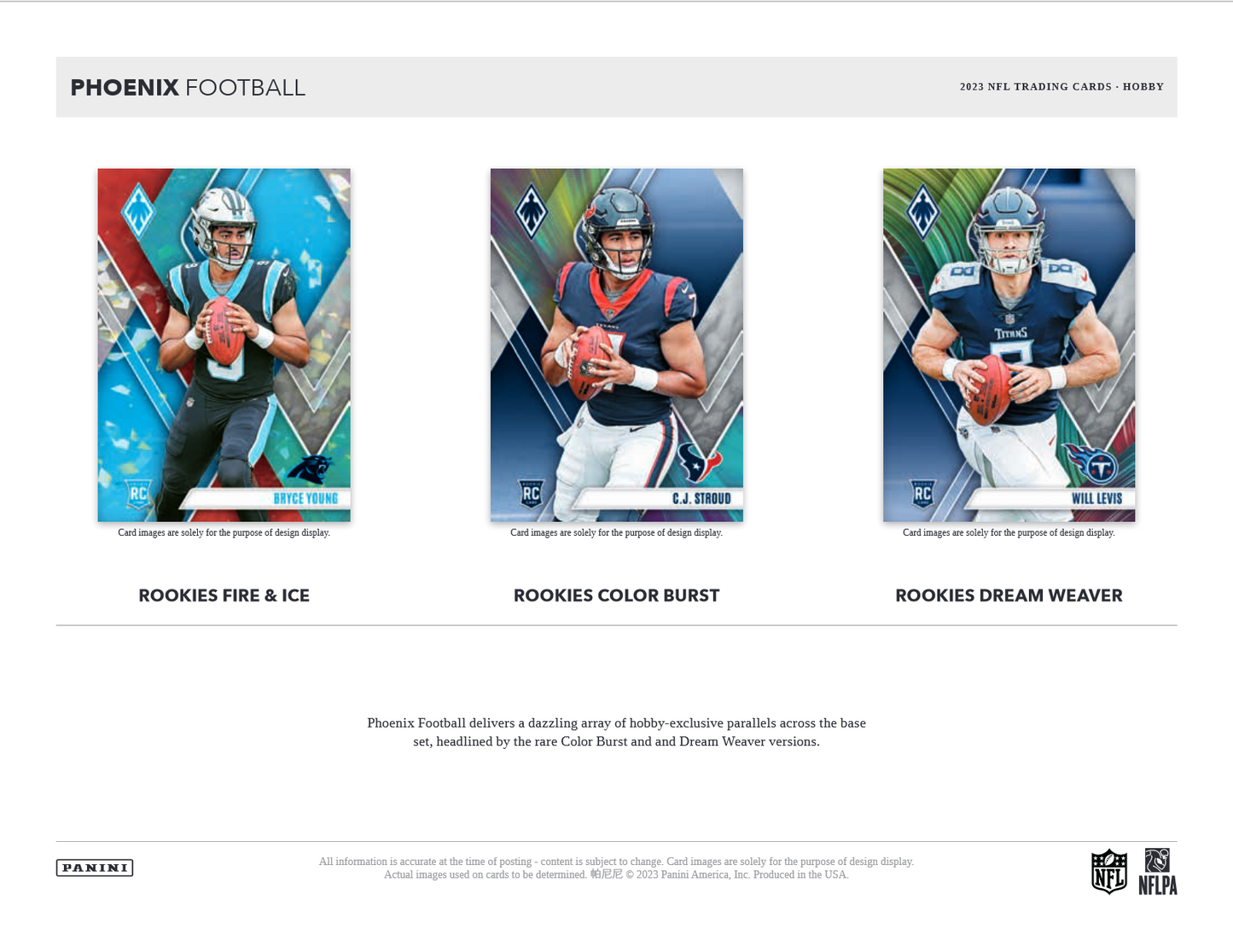 2023 Panini Phoenix Football Hobby Box