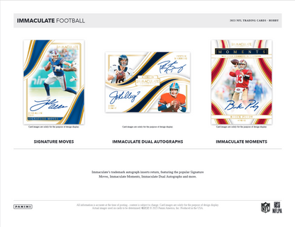 2023 Panini Immaculate Football Hobby Box