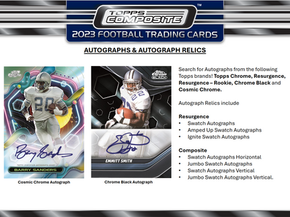2023 Topps Composite Football Hobby 12 Box Case