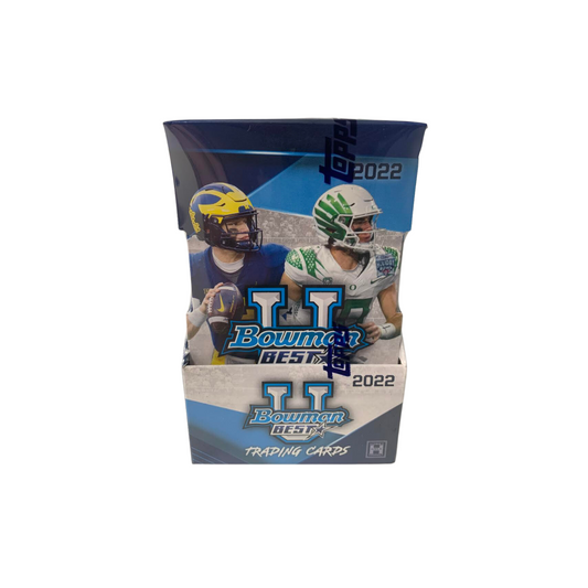 2022 Bowman's Best University Football Hobby 8 Box Case