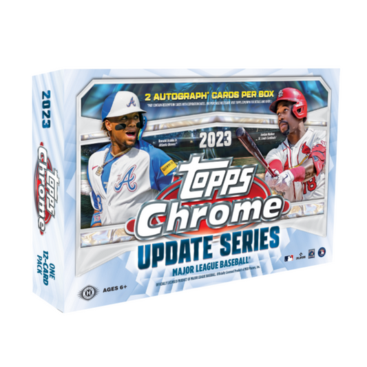 2023 Topps Chrome Update Series Baseball Breaker's Delight 10 Box Case