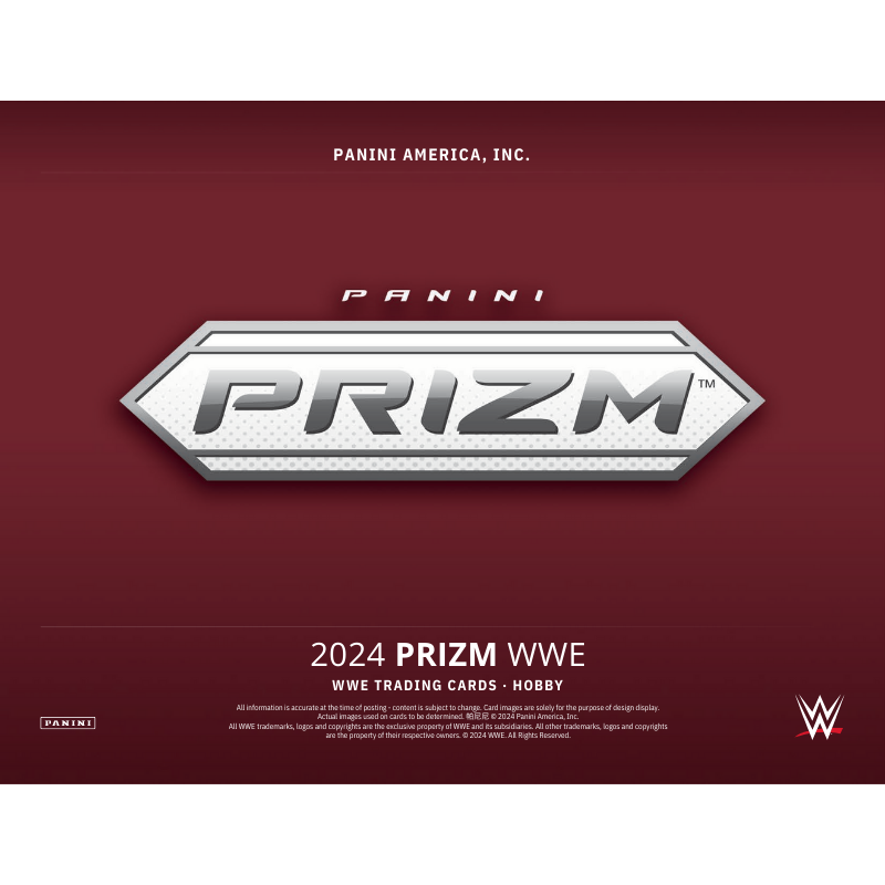 2024 Panini Prizm WWE Hobby 12 Box Case