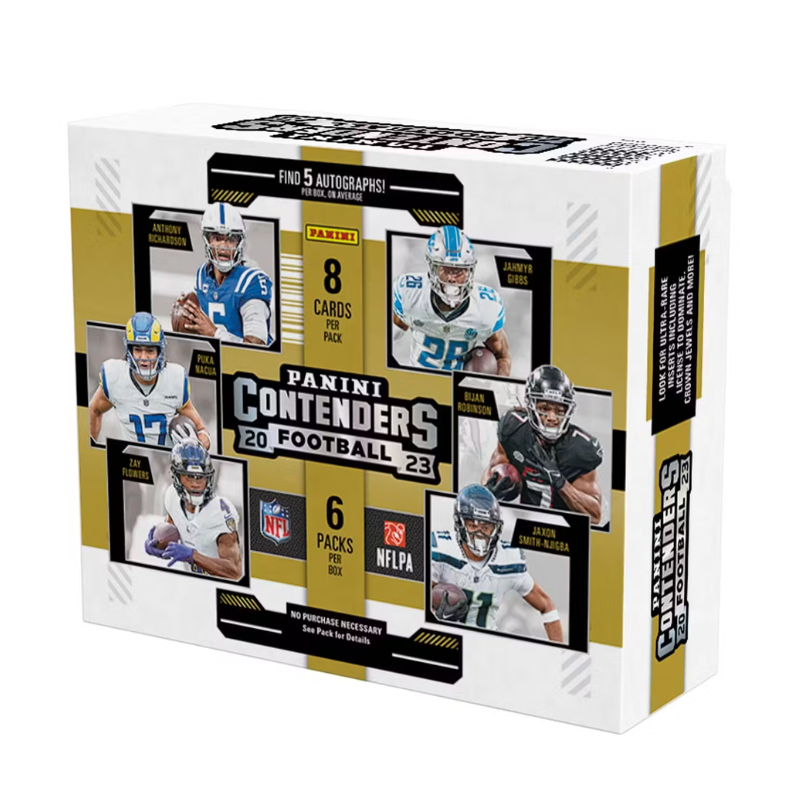 2023 Panini Contenders Football Hobby 12 Box Case