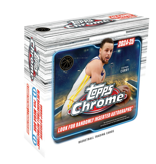 2024-25 Topps Chrome Basketball Mega 20 Box Case