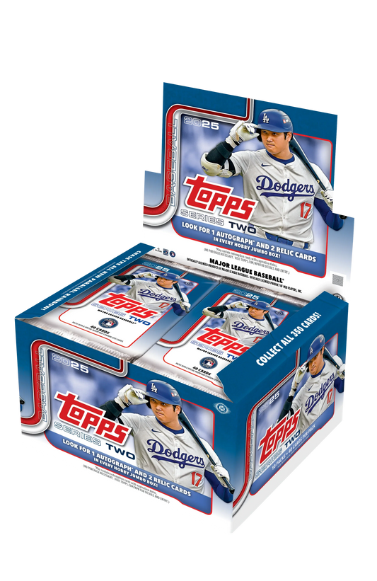 2025 Topps Series 2 Baseball Jumbo 6 Box Case