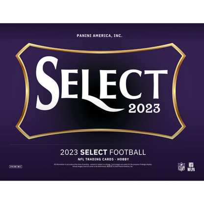 2023 Panini Select Football Hobby 12 Box Case