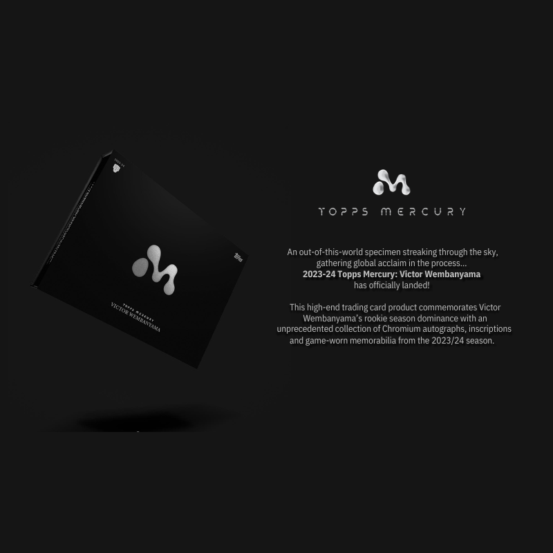 2023/24 Topps Mercury Victor Wembanyama Basketball Box