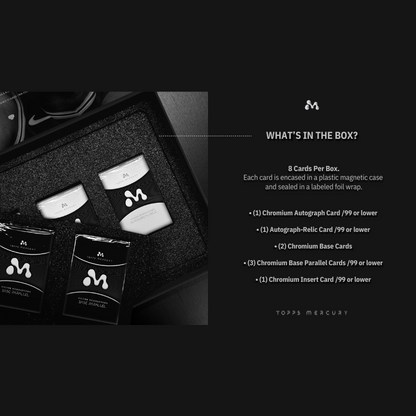 2023/24 Topps Mercury Victor Wembanyama Basketball Box