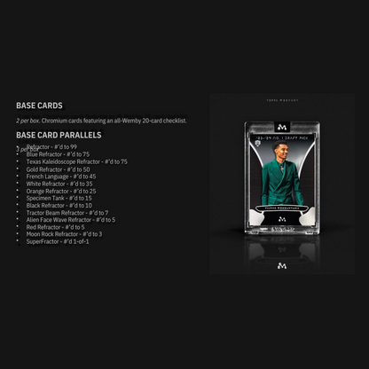 2023/24 Topps Mercury Victor Wembanyama Basketball Box