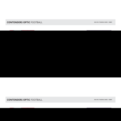 2023 Panini Contenders Optic Football Hobby 20 Box Case