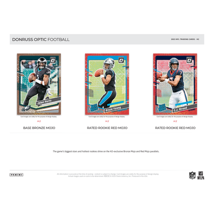 2023 Panini Donruss Optic Football H2 Hybrid 20 Box Case
