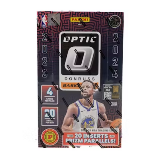 2023/24 Panini Donruss Optic Basketball Hobby International 12 Box Case